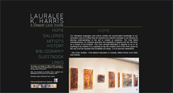 Desktop Screenshot of lauraleekharris.com